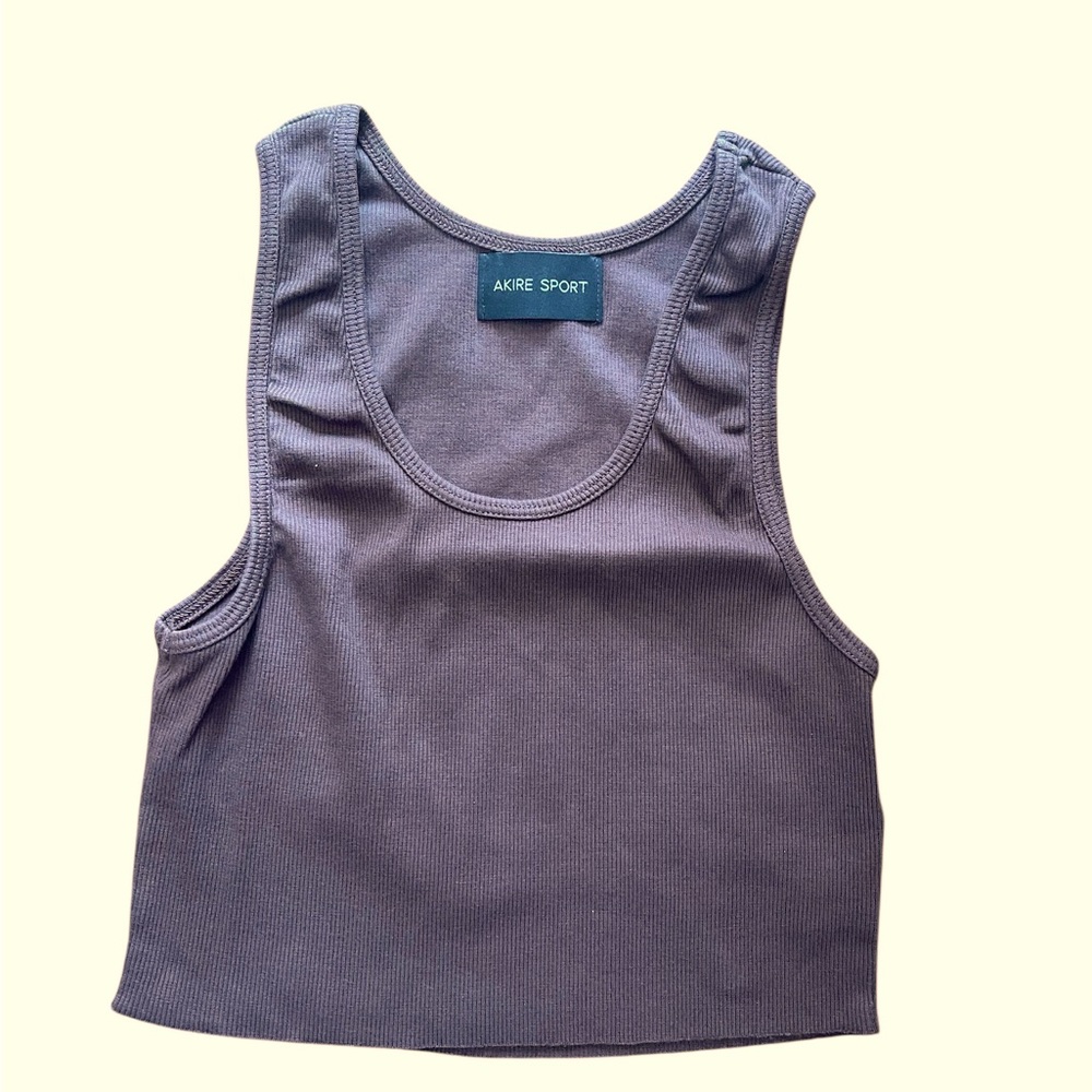 Akire Sport The Perfect Tank Brown NWT